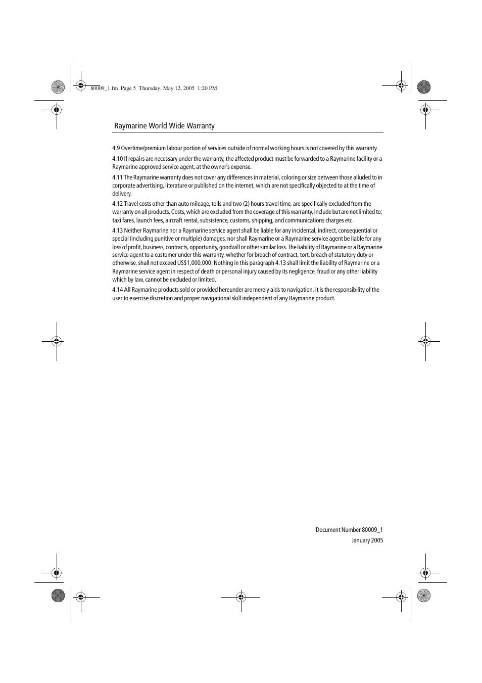 Raymarine A60 User Manual | Page 45 / 50
