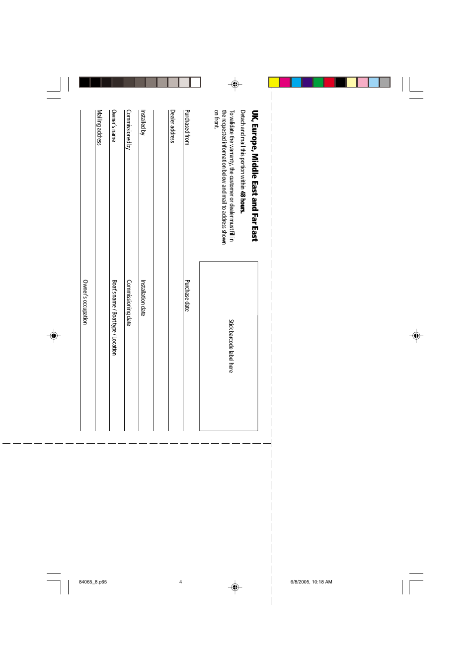 Uk, europe, middle east and far east | Raymarine A60 User Manual | Page 50 / 50