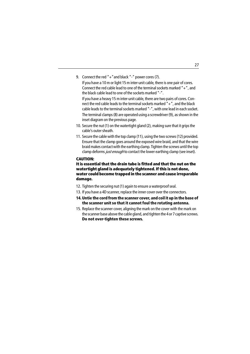 Raymarine Pathfinder Radar Scanner User Manual | Page 55 / 90