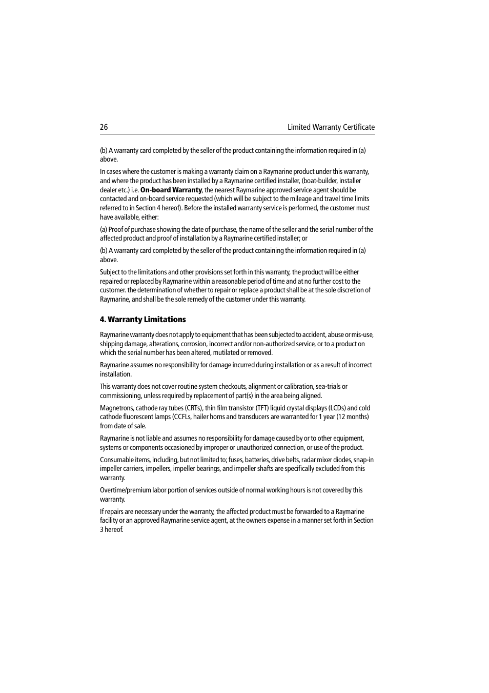 Raymarine Pathfinder Radar Scanner User Manual | Page 88 / 90