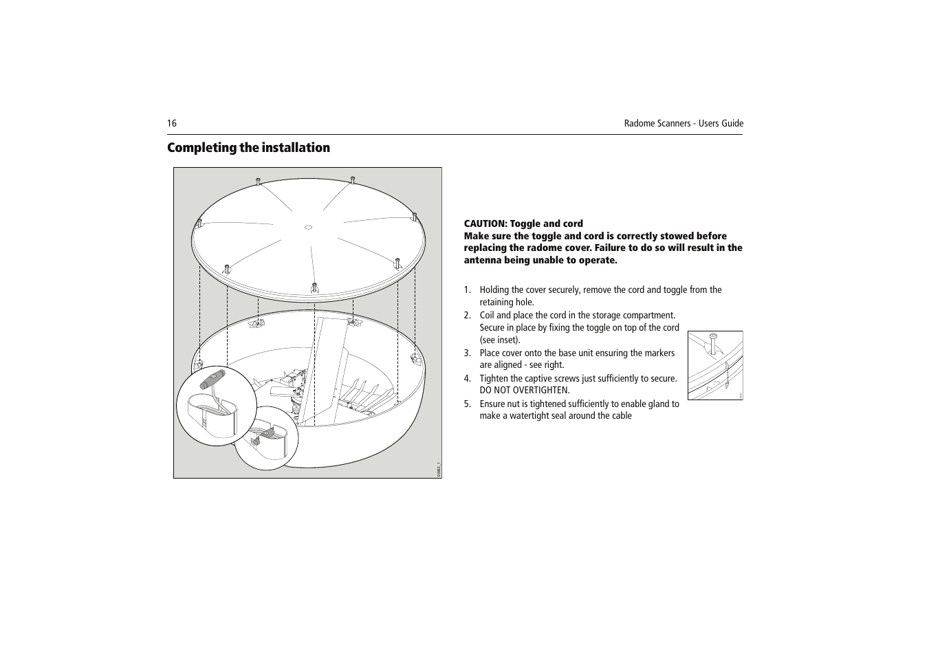 Raymarine Radome Scanners User Manual | Page 20 / 36
