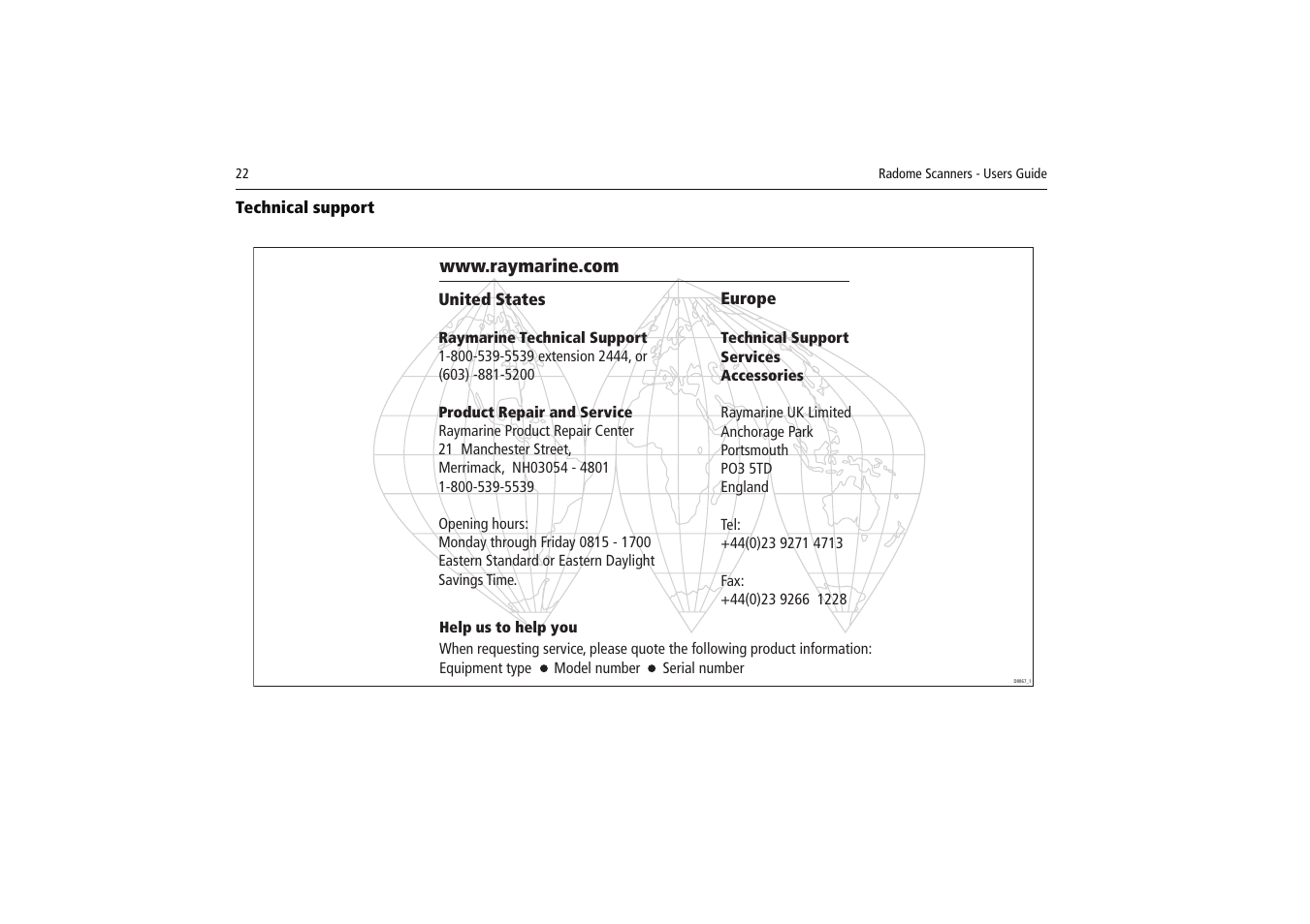 Raymarine Radome Scanners User Manual | Page 26 / 36