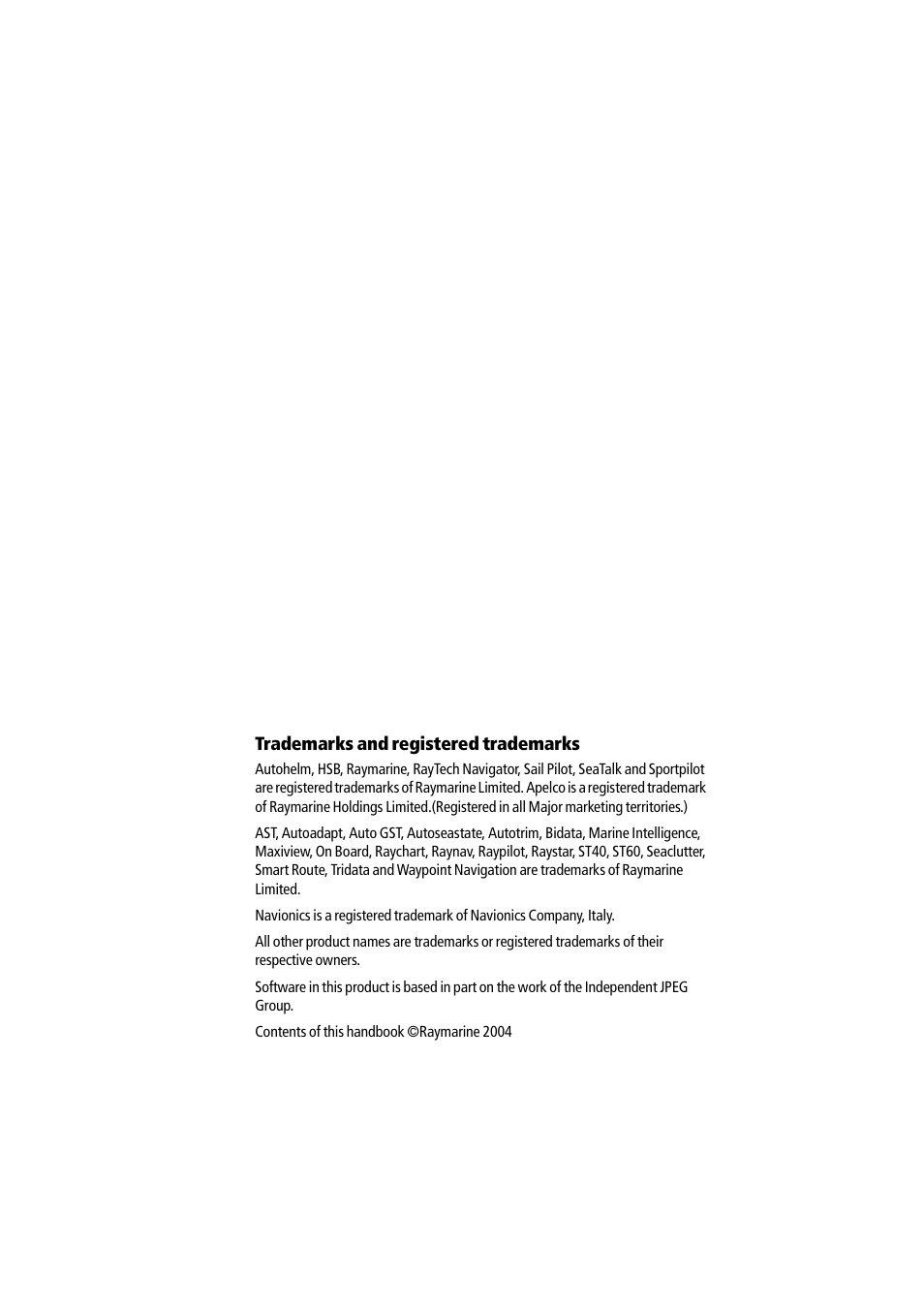 Raymarine DSM300 User Manual | Page 2 / 82