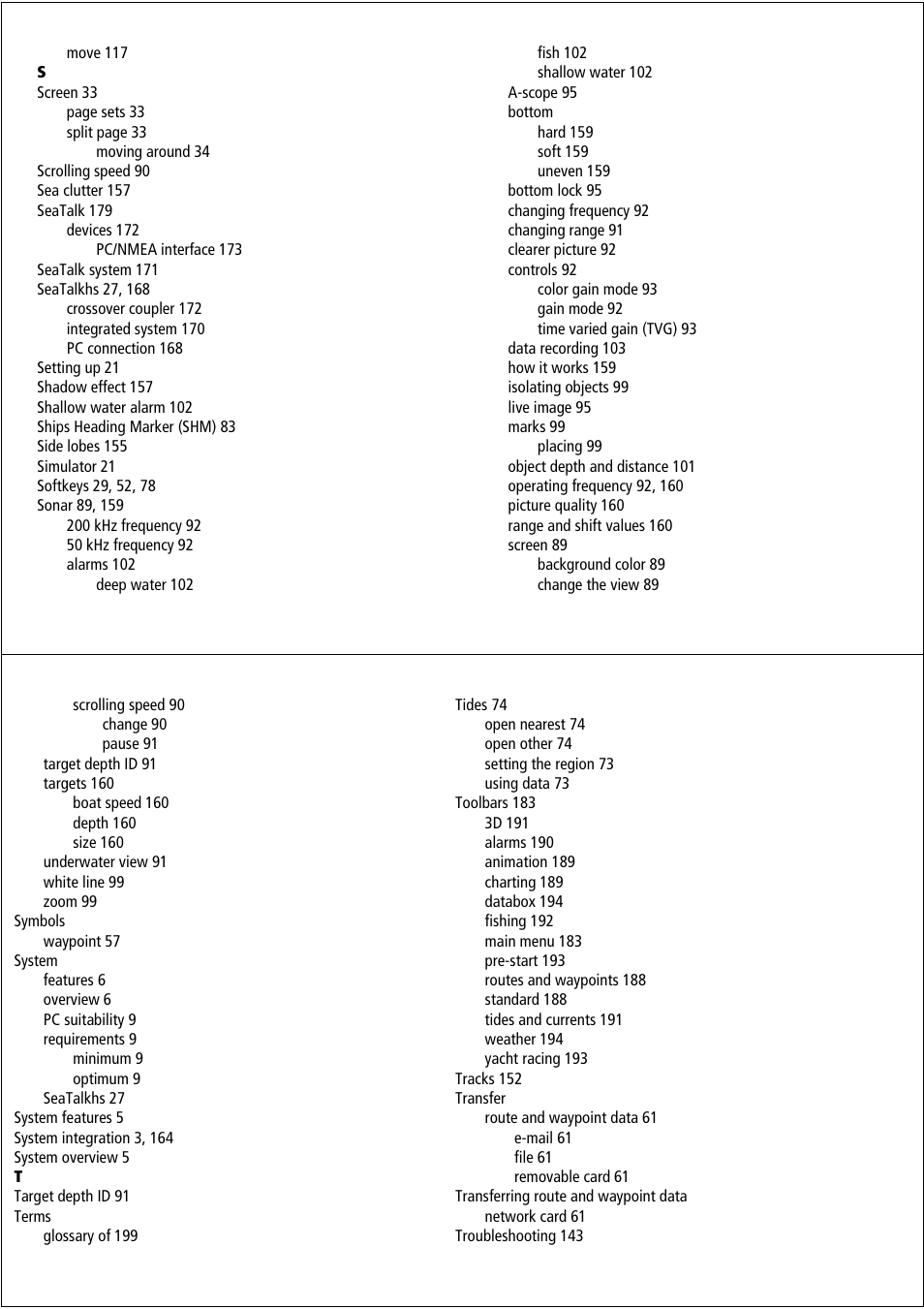 Raymarine Pathfinder User Manual | Page 110 / 111