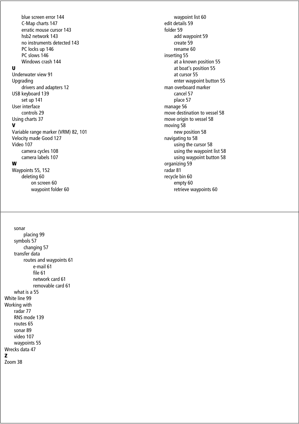 Raymarine Pathfinder User Manual | Page 111 / 111