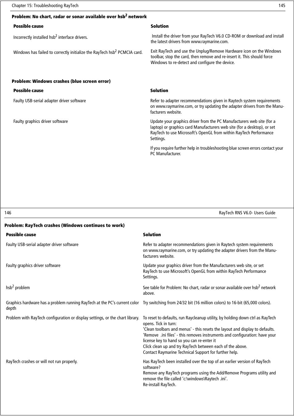 Raymarine Pathfinder User Manual | Page 78 / 111
