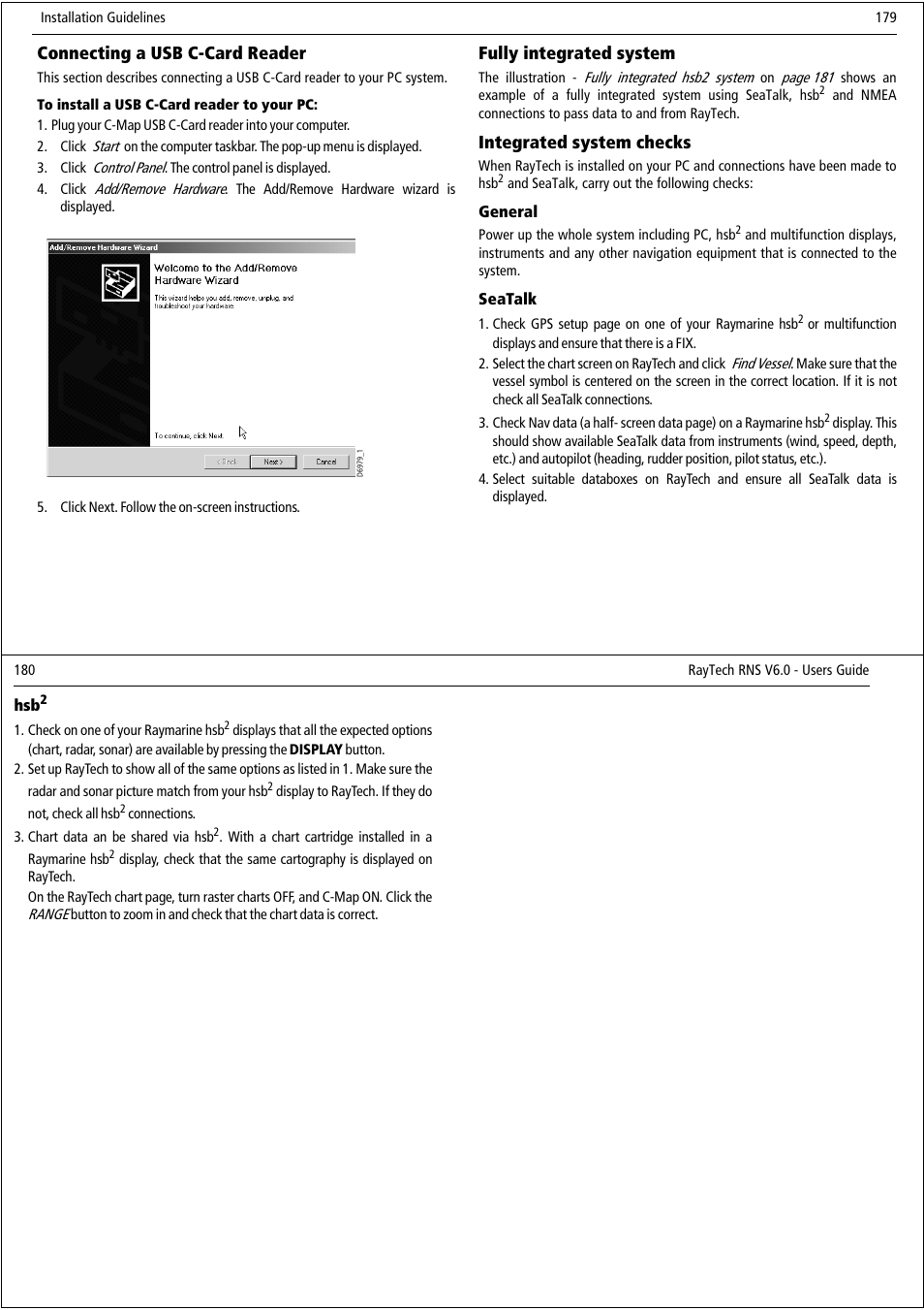 Raymarine Pathfinder User Manual | Page 95 / 111