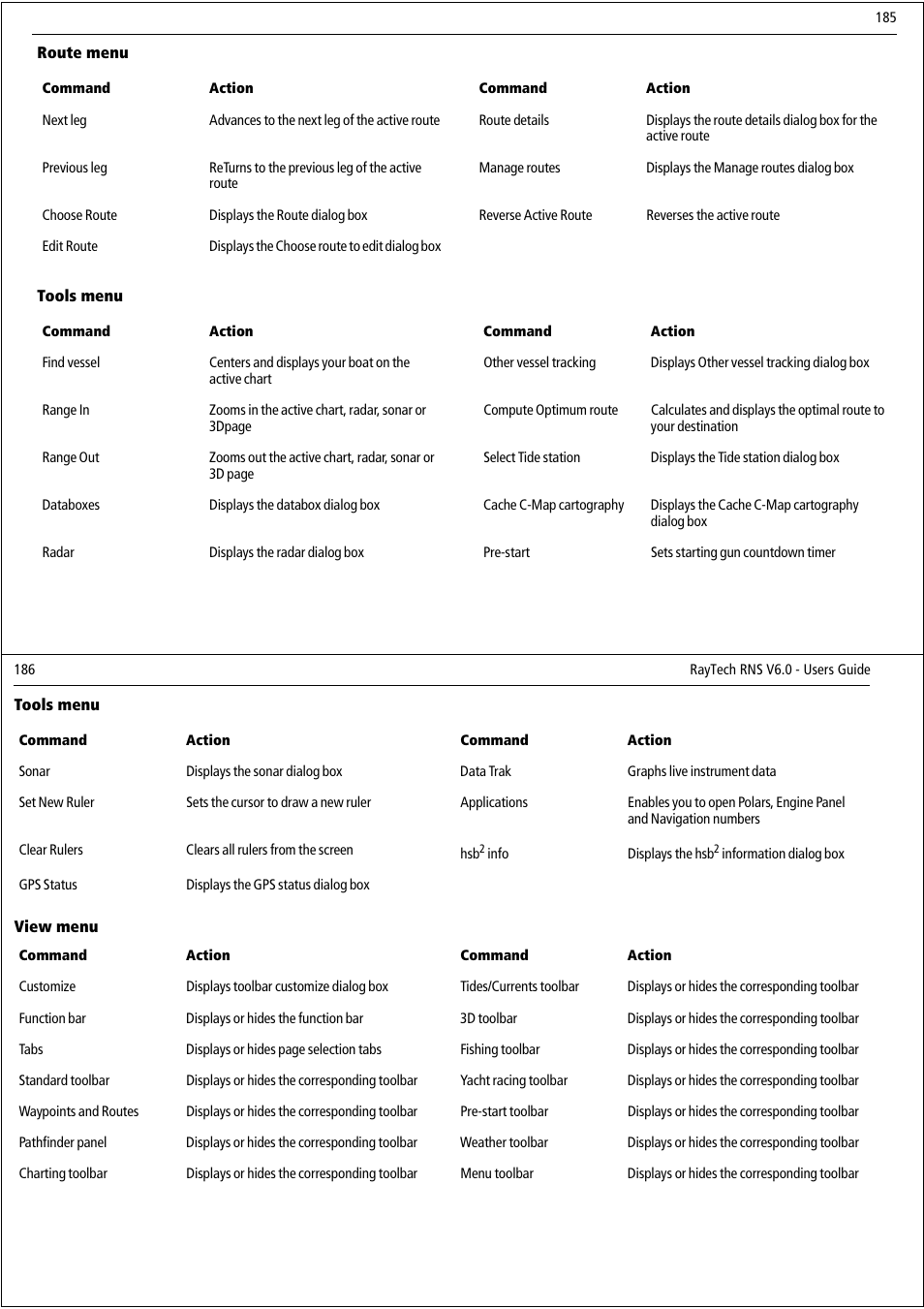 Raymarine Pathfinder User Manual | Page 98 / 111