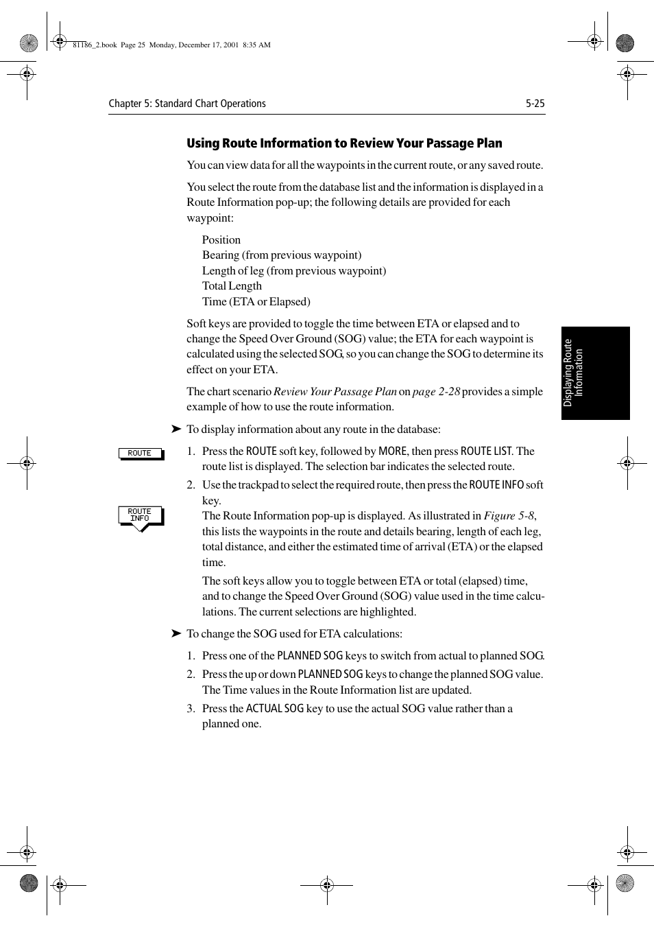 Raymarine Pathfinder Radar User Manual | Page 125 / 244