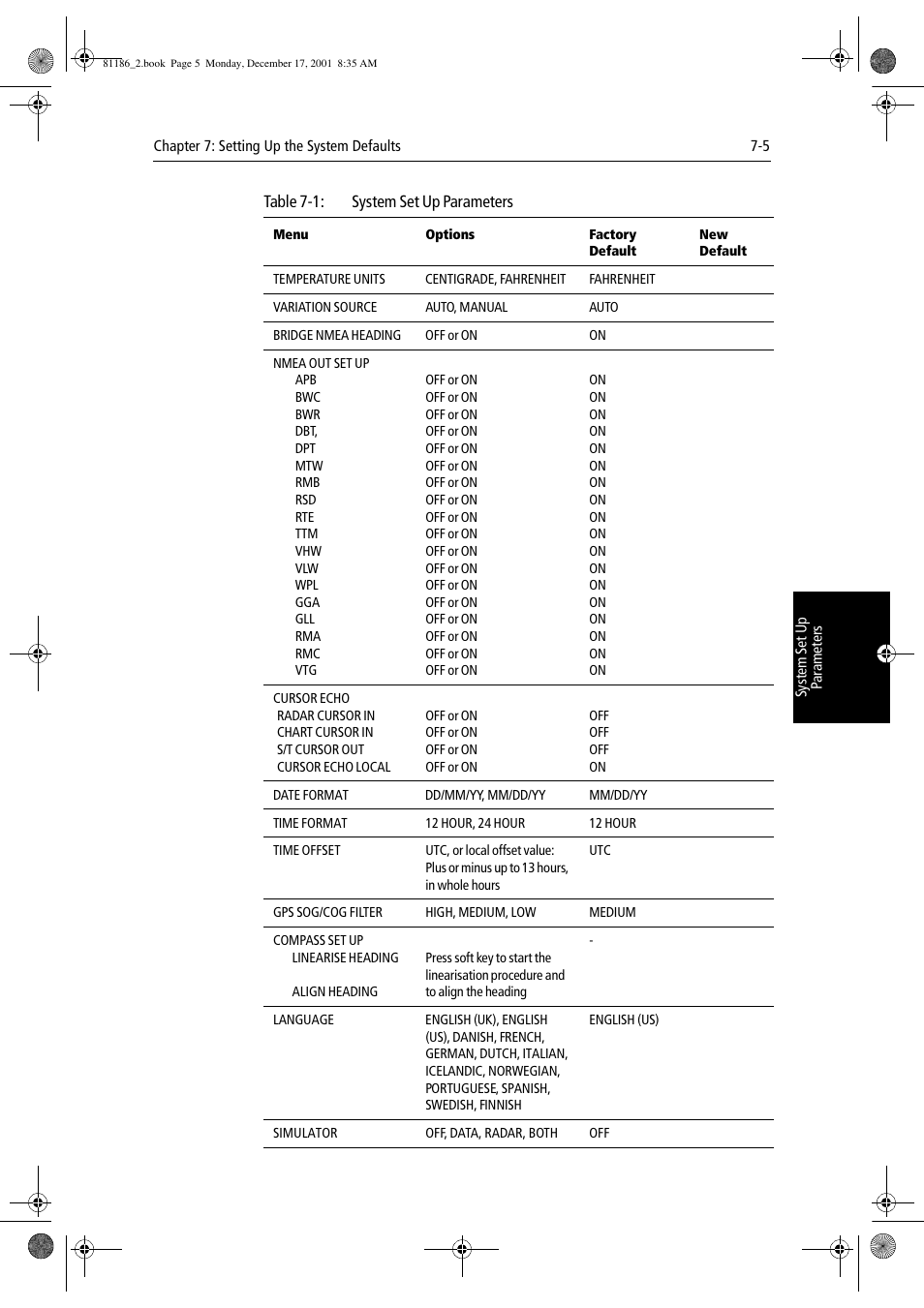 Raymarine Pathfinder Radar User Manual | Page 159 / 244