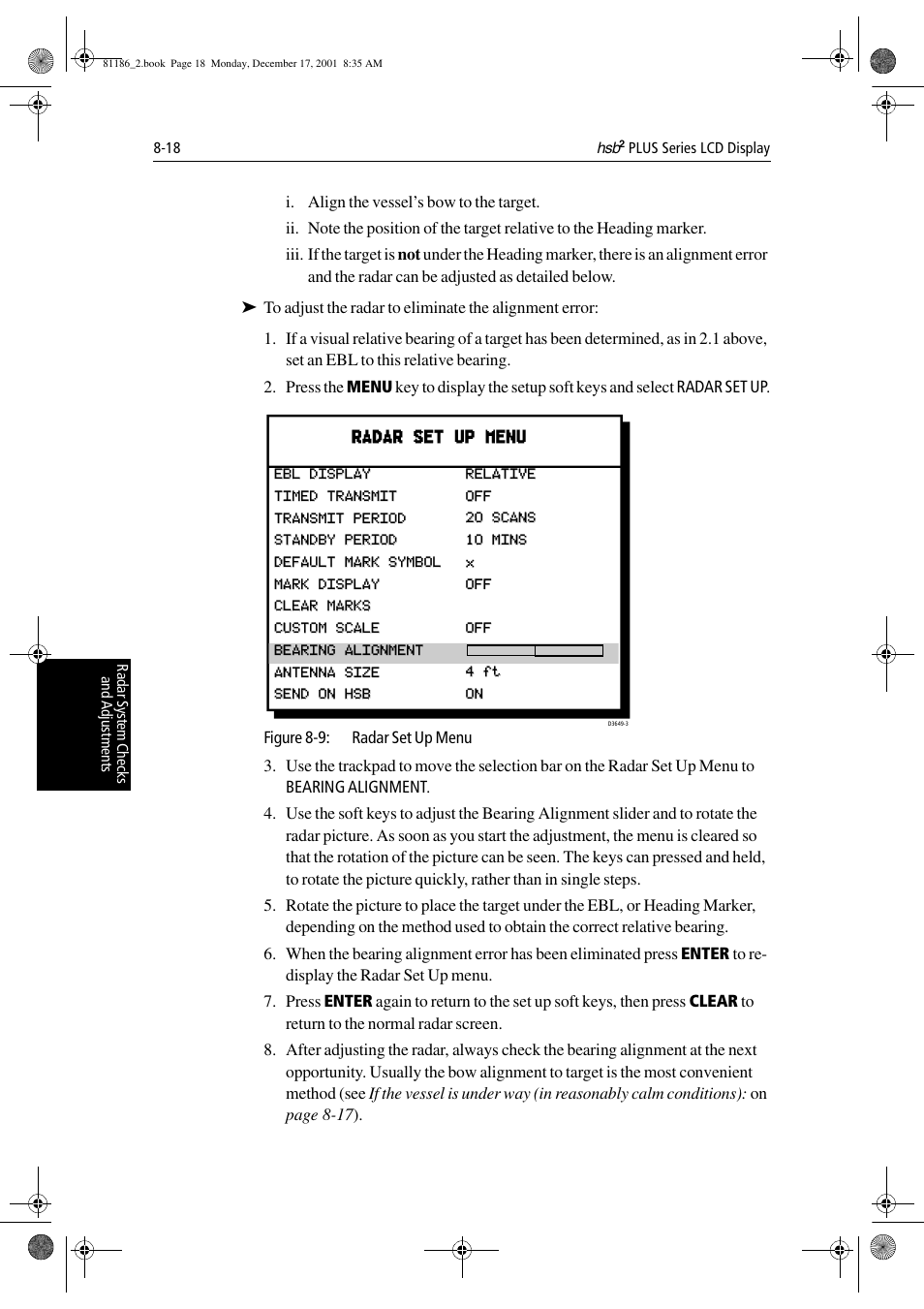 Raymarine Pathfinder Radar User Manual | Page 192 / 244