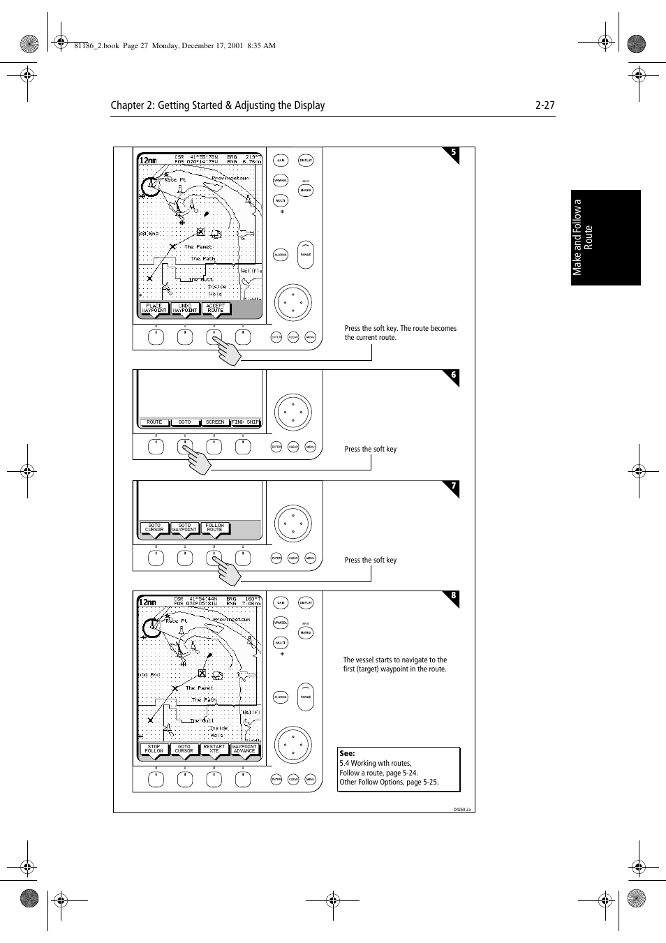 Raymarine Pathfinder Radar User Manual | Page 61 / 244