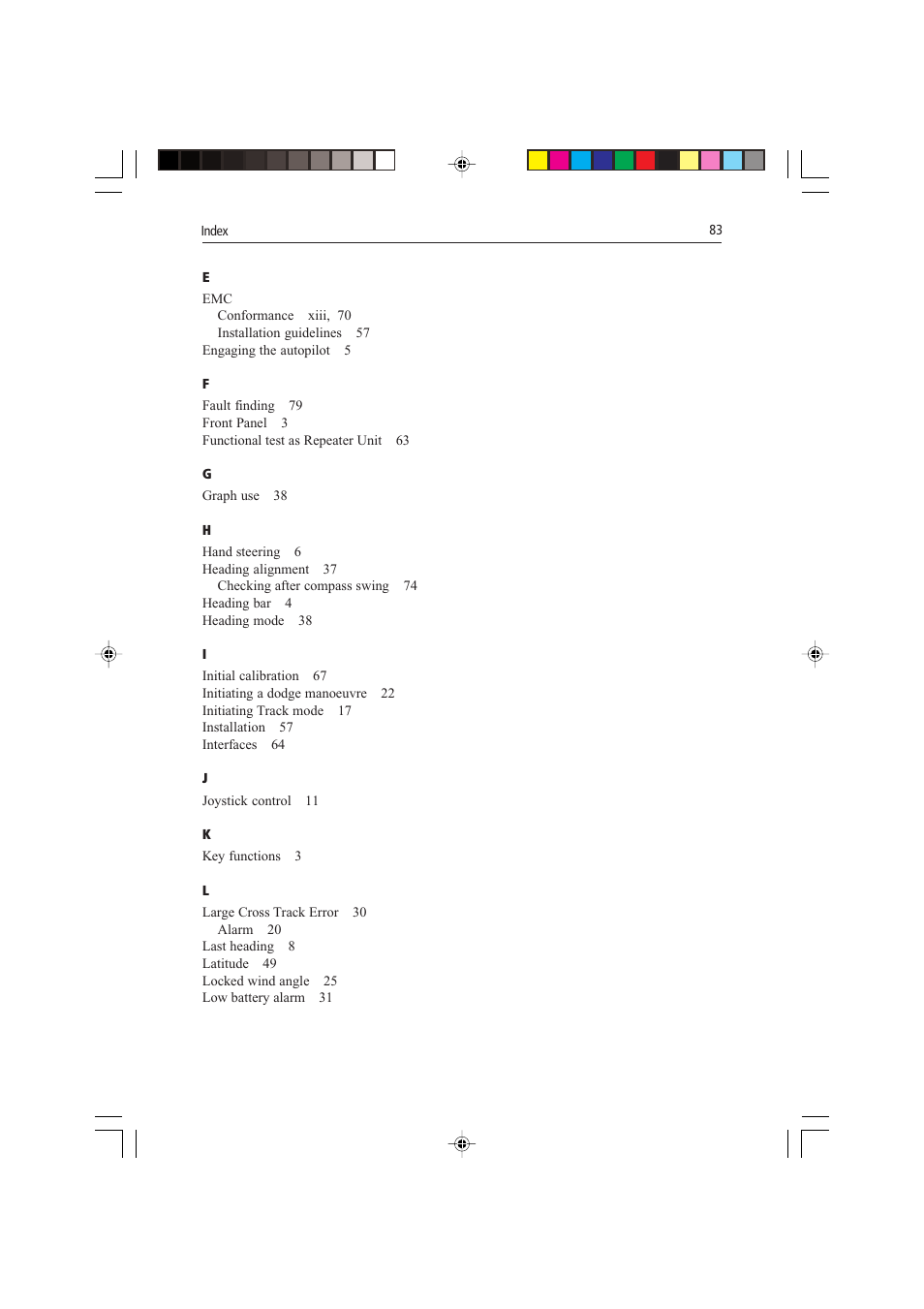 Raymarine autopilot control unit User Manual | Page 100 / 111