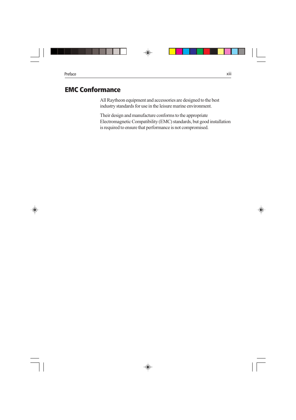 Emc conformance | Raymarine autopilot control unit User Manual | Page 16 / 111