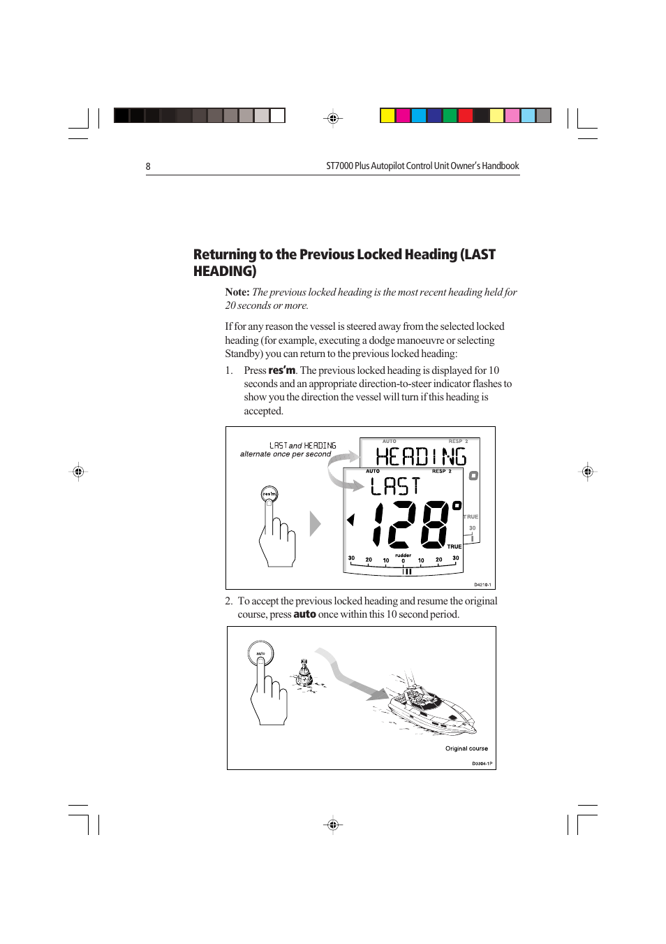 Raymarine autopilot control unit User Manual | Page 25 / 111