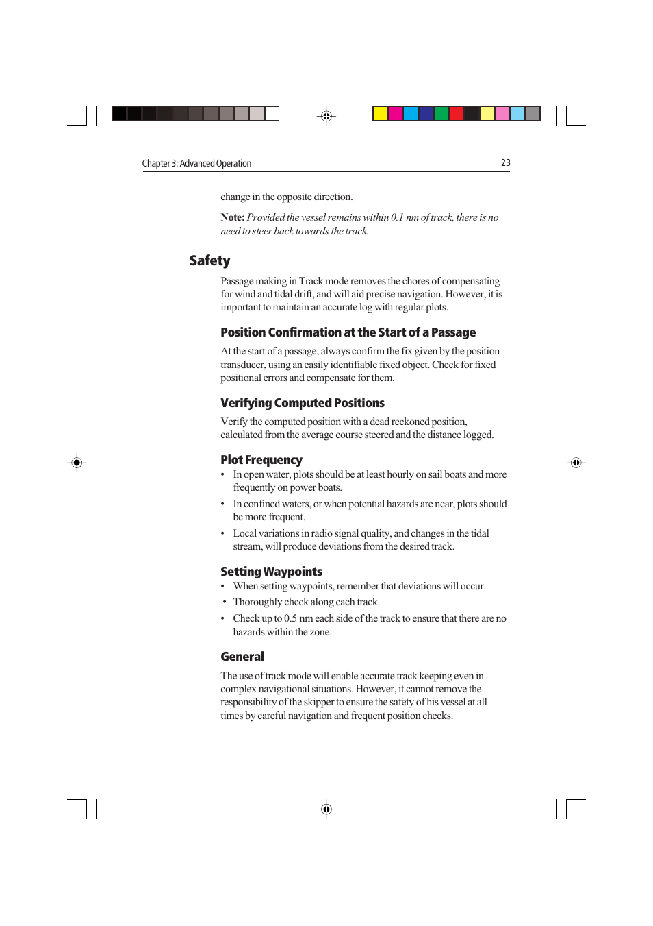 Safety | Raymarine autopilot control unit User Manual | Page 40 / 111