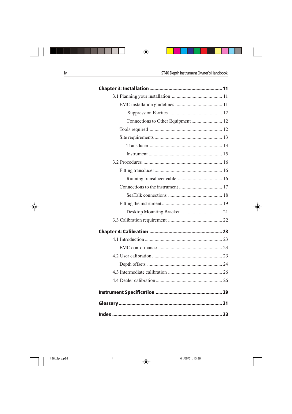 Raymarine ST40 User Manual | Page 7 / 47