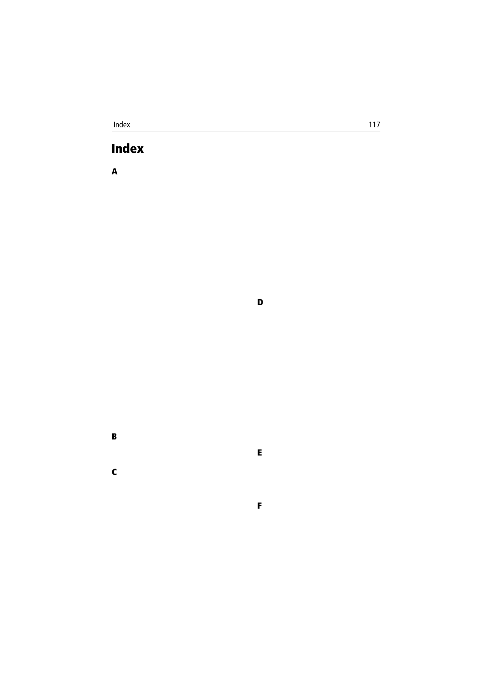 Index | Raymarine autopilot + ST4000+ User Manual | Page 132 / 145