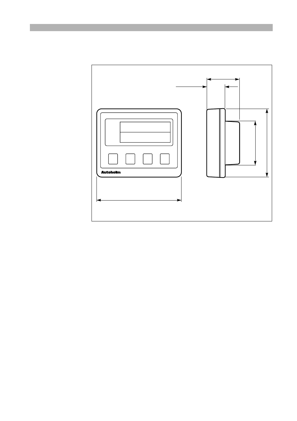 Chapter 1: control head installation, 1 siting | Raymarine stand-alone master instrument User Manual | Page 10 / 45