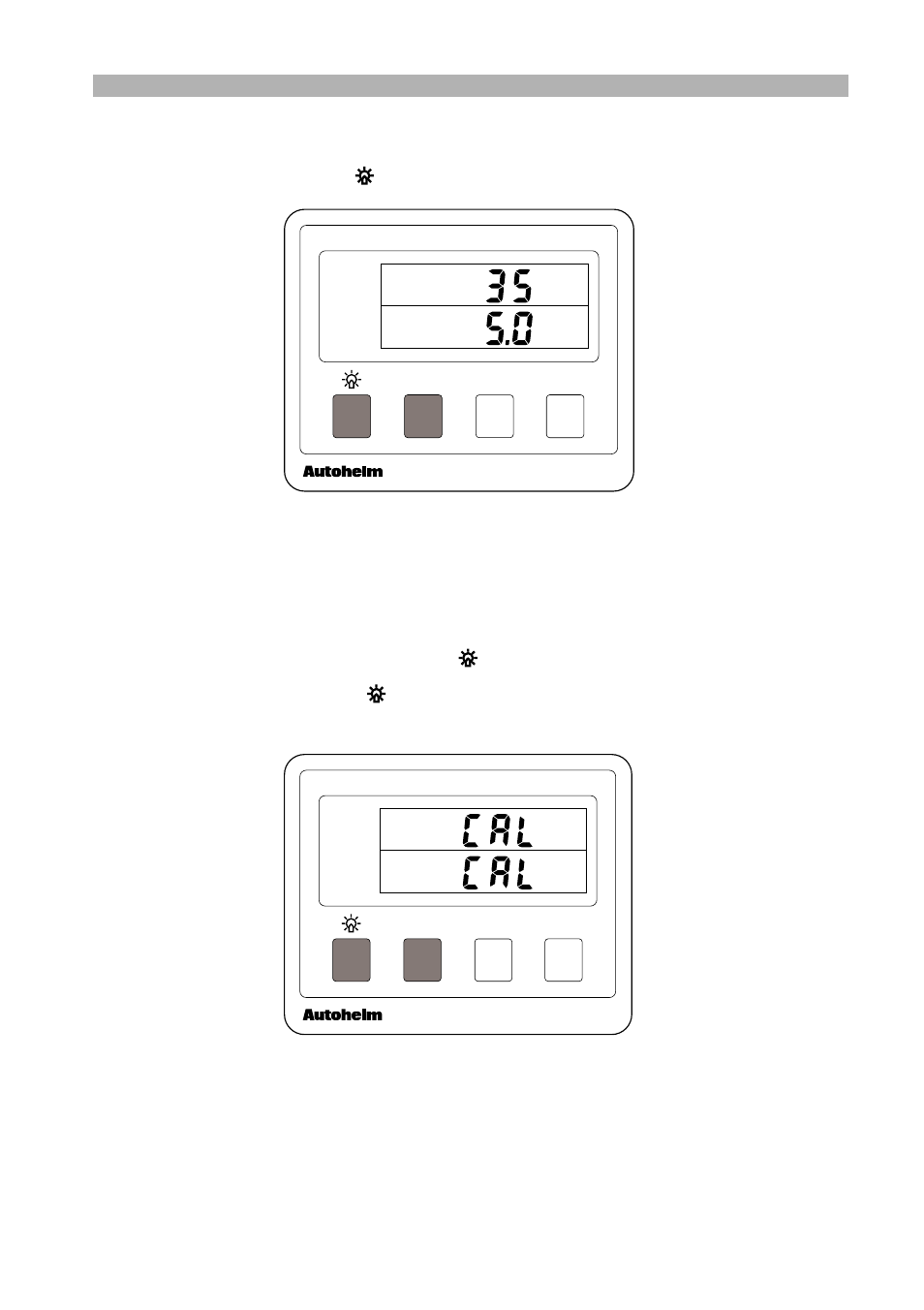 3 calibration lock/unlock, Bidata | Raymarine stand-alone master instrument User Manual | Page 38 / 45