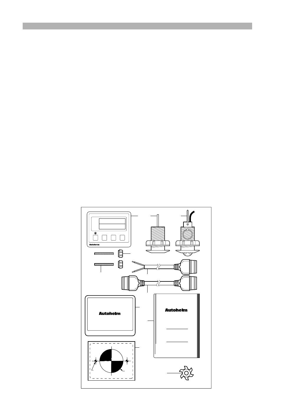 Package contents, St30, St30 bidata operation and installation handbook | Raymarine stand-alone master instrument User Manual | Page 5 / 45
