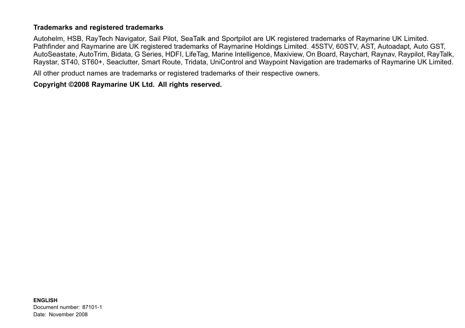 Raymarine C90w User Manual | Page 3 / 92