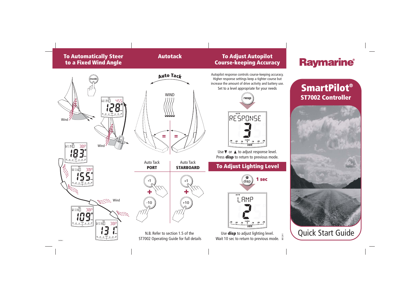 Raymarine SMARTPILOT D6396-2 User Manual | 2 pages