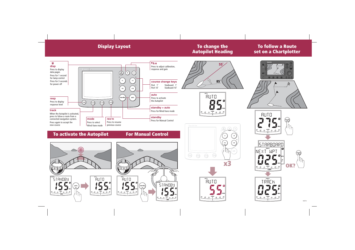 Raymarine SMARTPILOT D6396-2 User Manual | Page 2 / 2