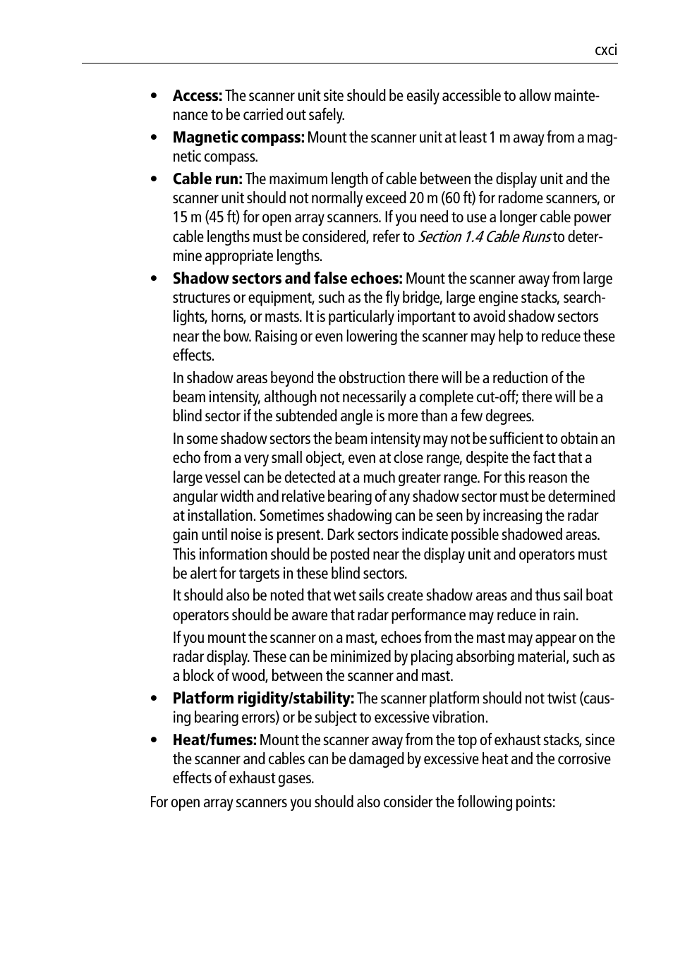 Raymarine Pathfinder Radar Scanners User Manual | Page 21 / 66