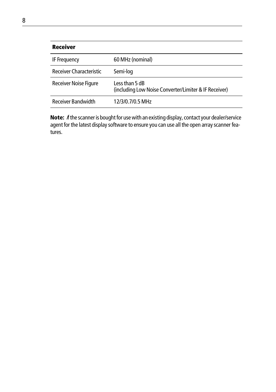 Raymarine Pathfinder Radar Scanners User Manual | Page 66 / 66