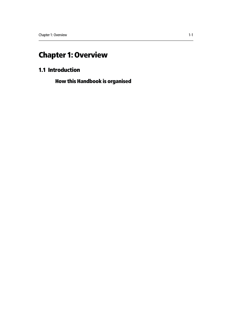 Chapter 1: overview, 1 introduction, How this handbook is organised | Raymarine Chartplotter User Manual | Page 14 / 101