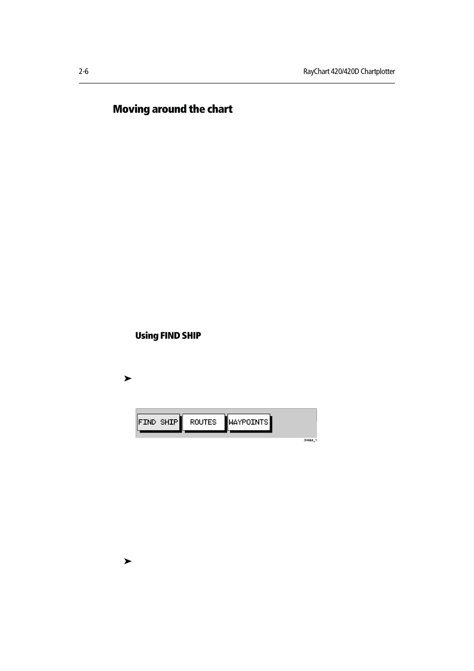 Moving around the chart | Raymarine Chartplotter User Manual | Page 25 / 101