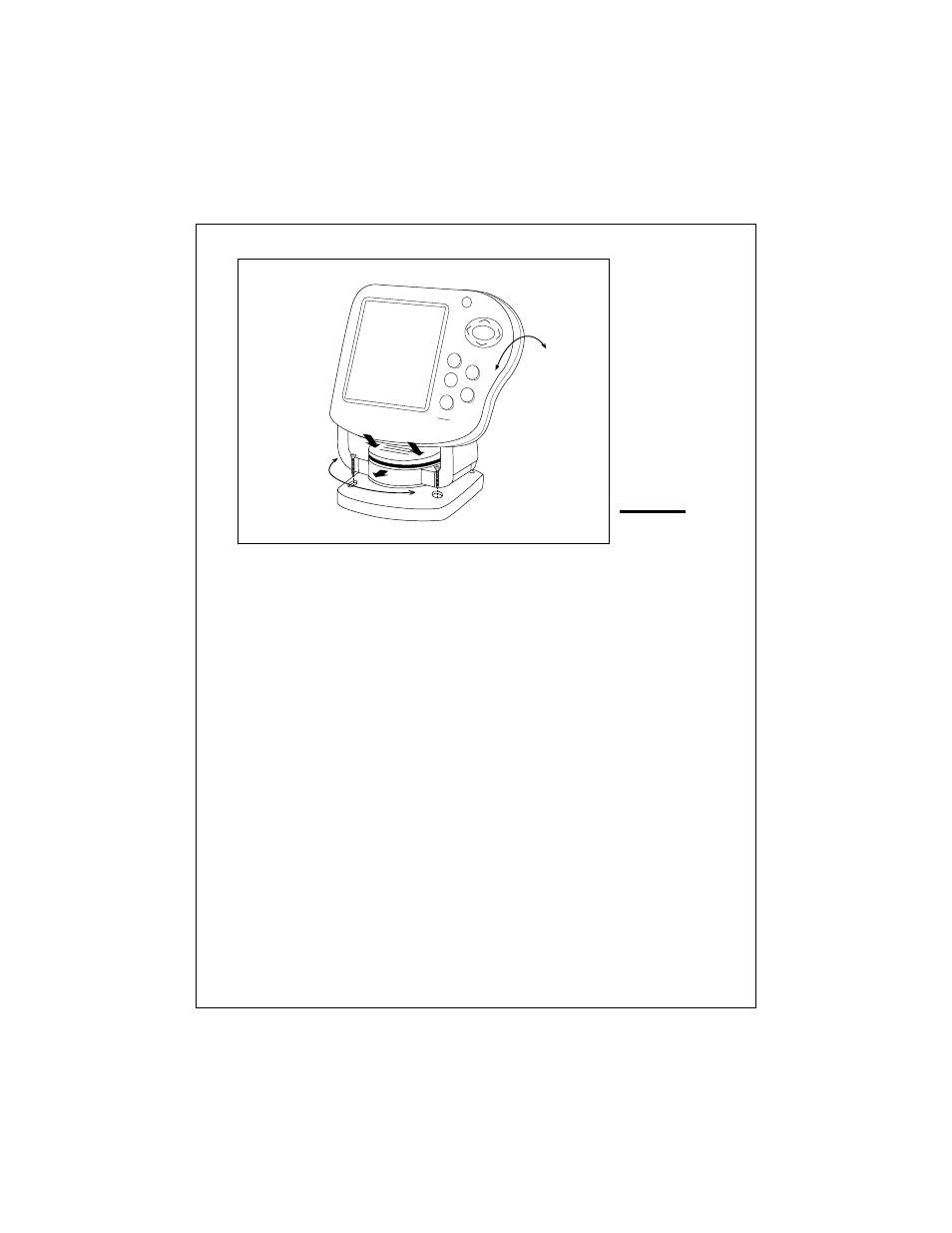 Mounting the display unit – standard mount, Dismounting the display unit, Installation 16 | Raymarine L470 User Manual | Page 22 / 102