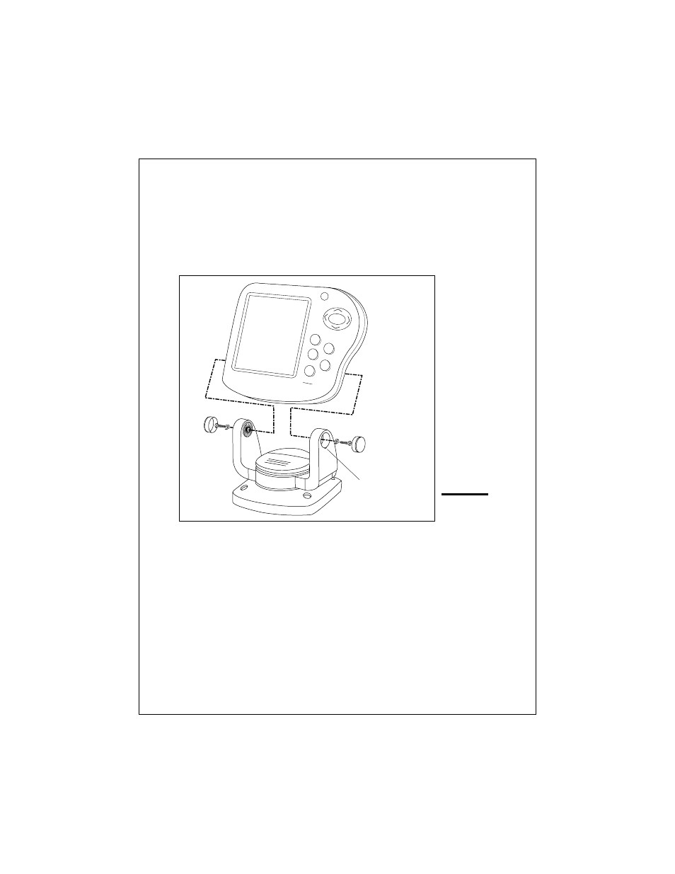Installing the transducer cable, Installation 19, Fig. 2-13 | Raymarine L470 User Manual | Page 25 / 102