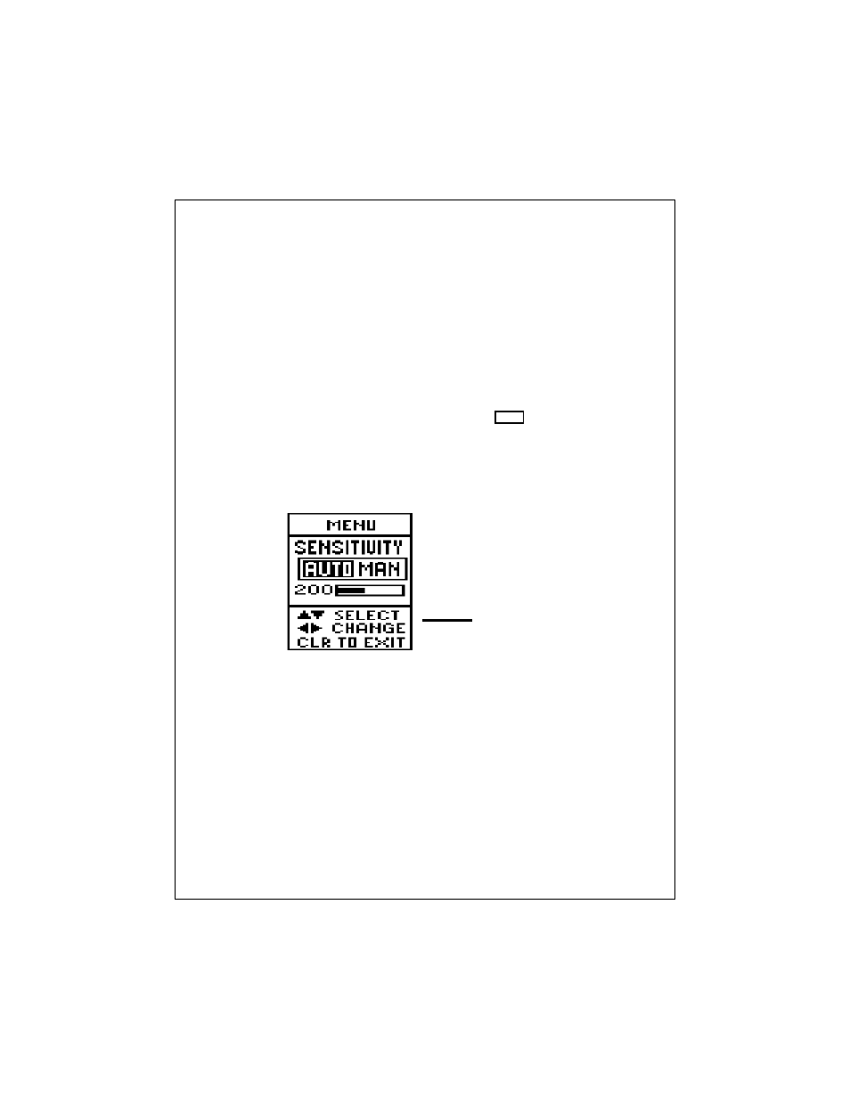 Sensitivity setting | Raymarine L470 User Manual | Page 64 / 102