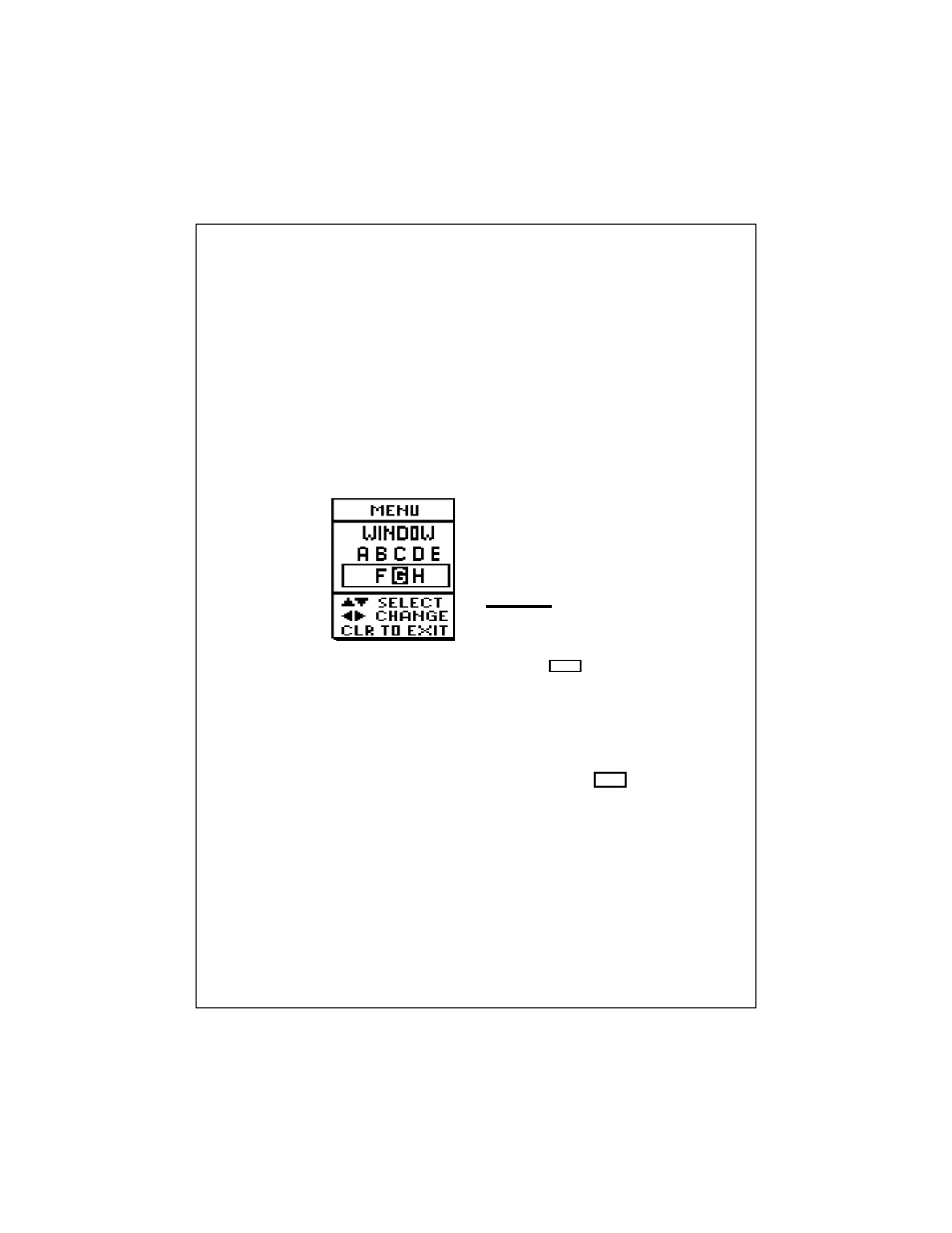 Setup menu for window page | Raymarine L470 User Manual | Page 81 / 102