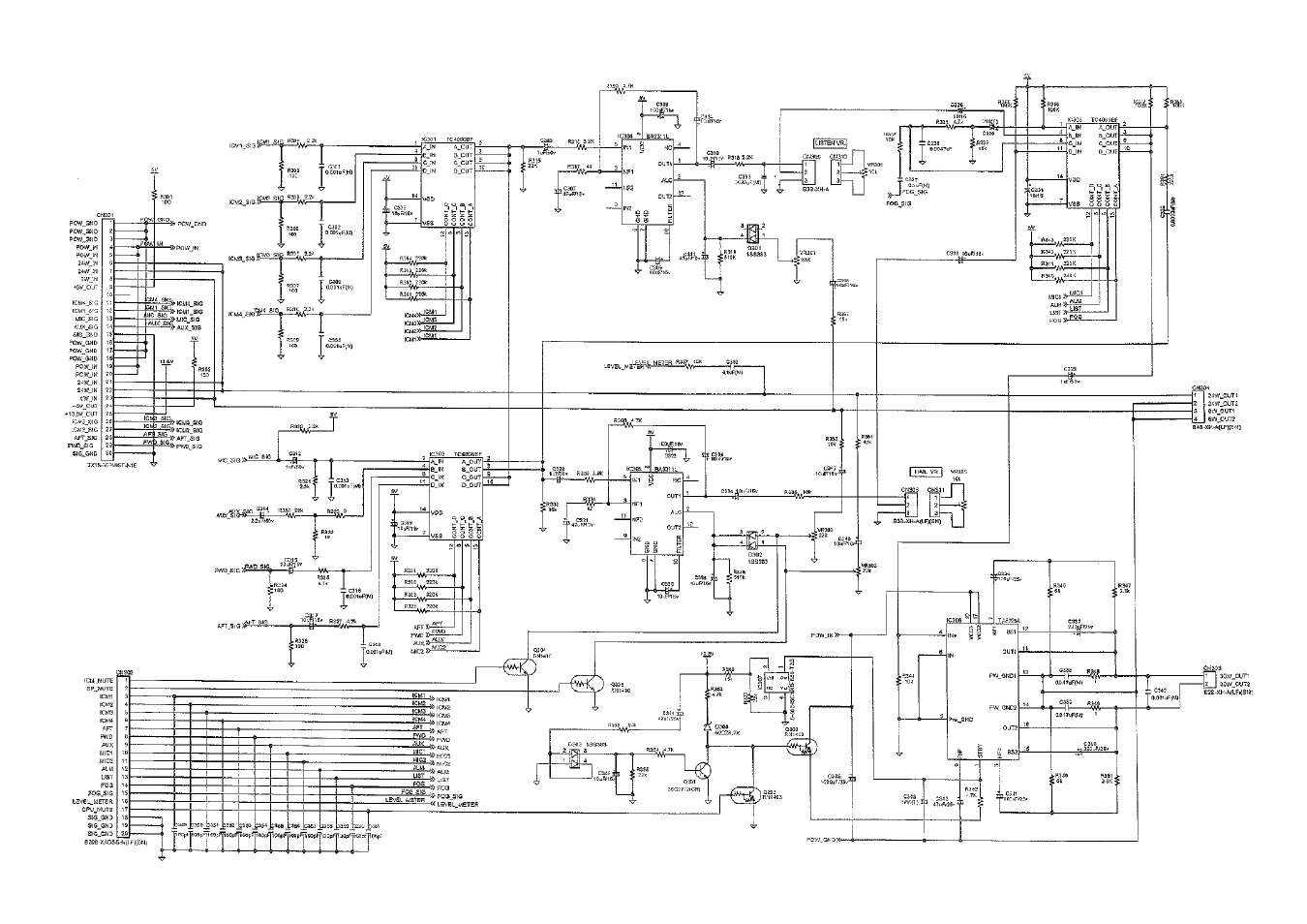 5 linear a schematic diagram | Raymarine Ray430 User Manual | Page 49 / 54