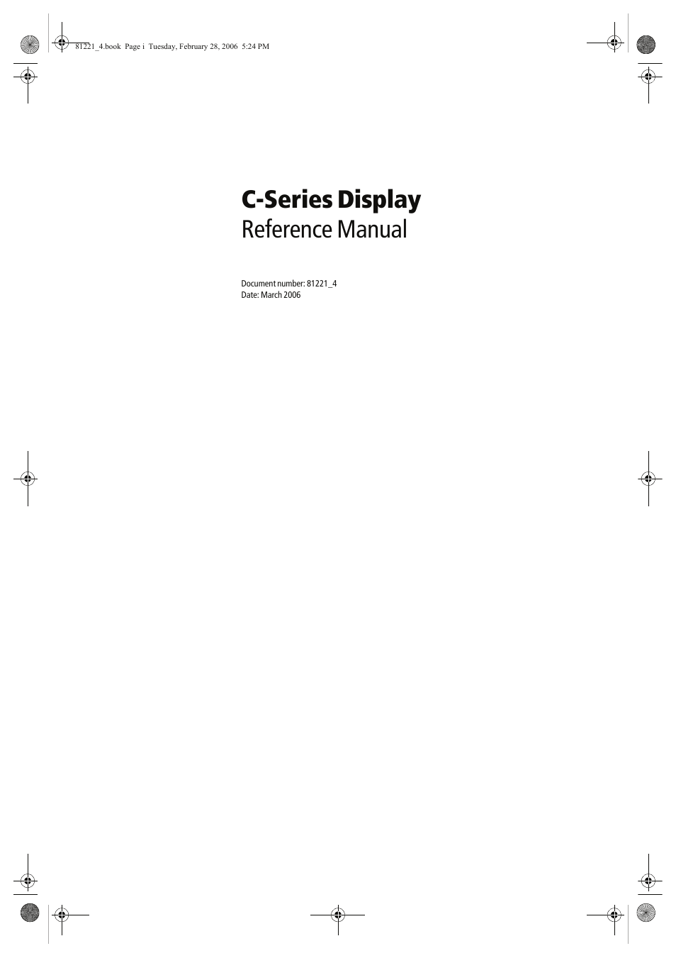 Raymarine C Series User Manual | 244 pages