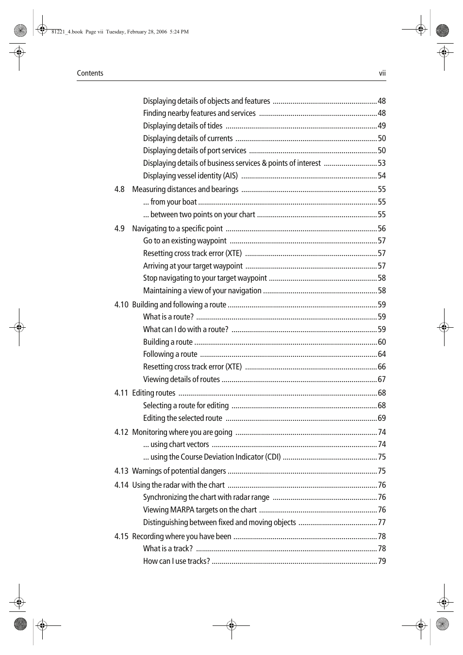 Raymarine C Series User Manual | Page 9 / 244