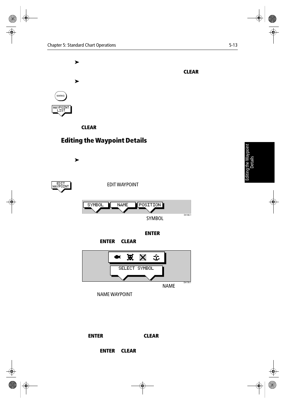 Editing the waypoint details | Raymarine hsb2 PLUS Series User Manual | Page 111 / 246