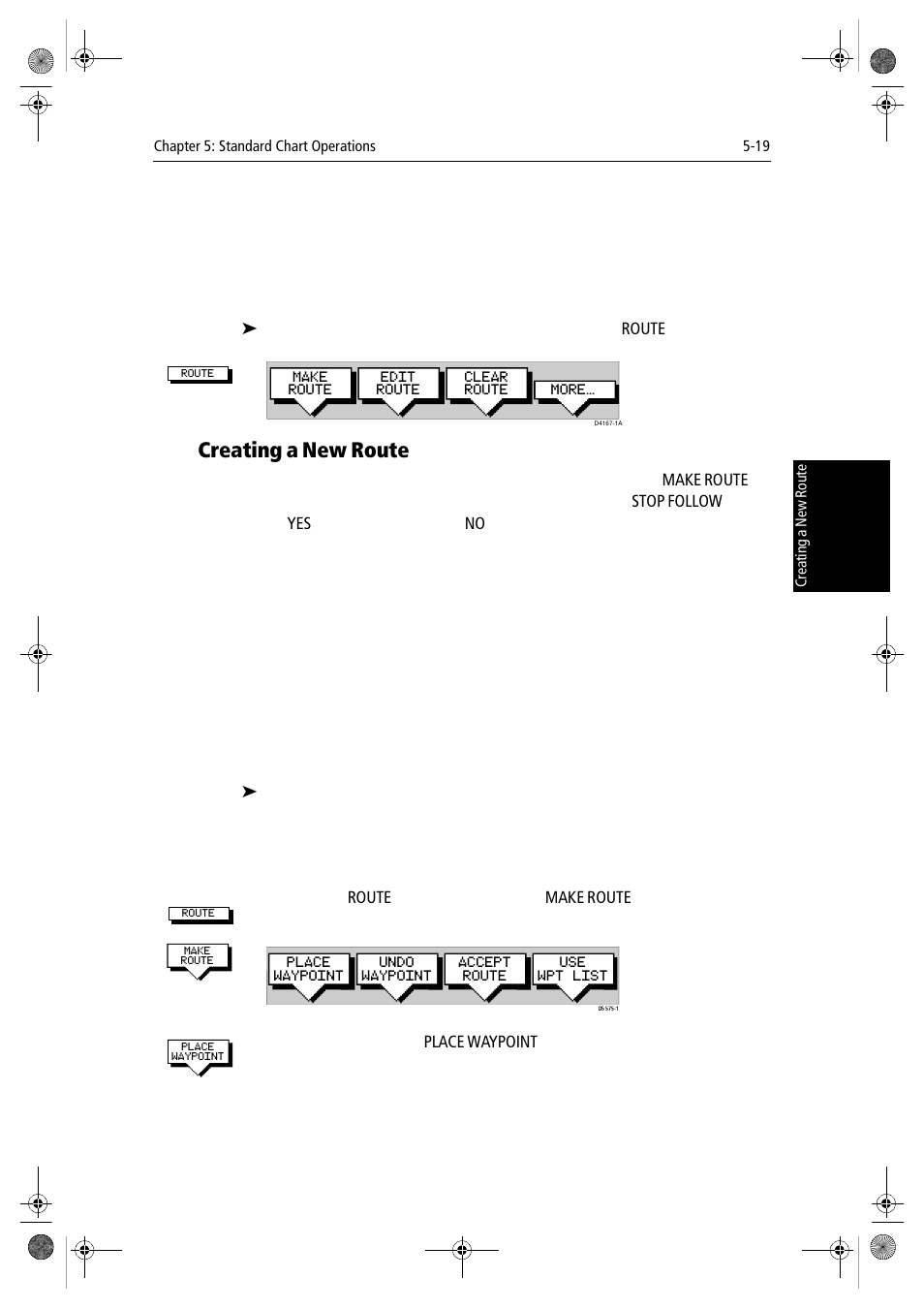 Creating a new route | Raymarine hsb2 PLUS Series User Manual | Page 117 / 246