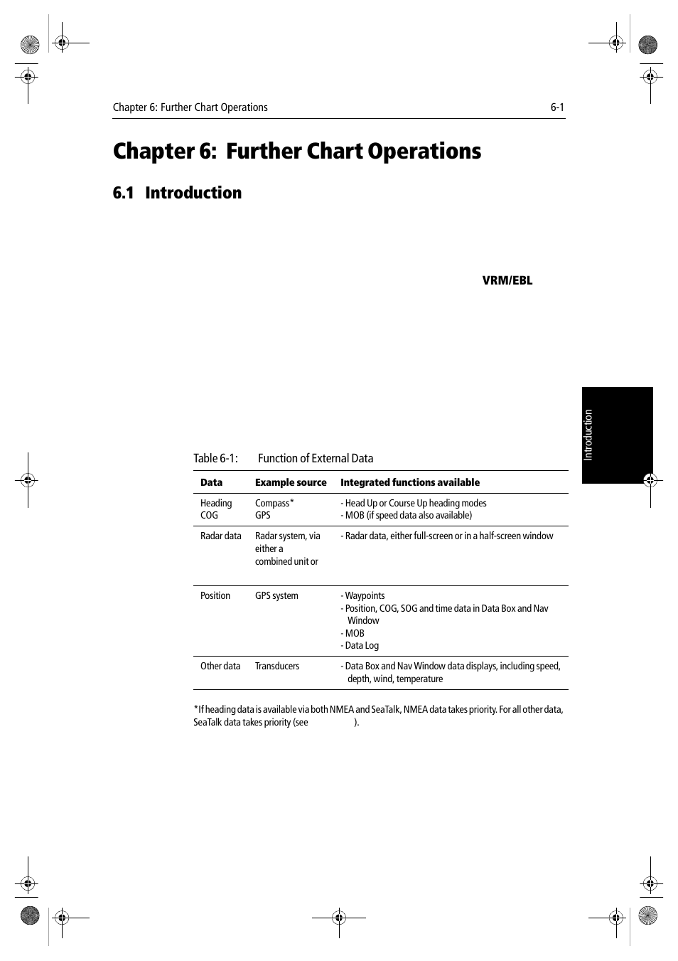 Chapter 6: further chart operations, 1 introduction, Chapter 6 | Raymarine hsb2 PLUS Series User Manual | Page 141 / 246