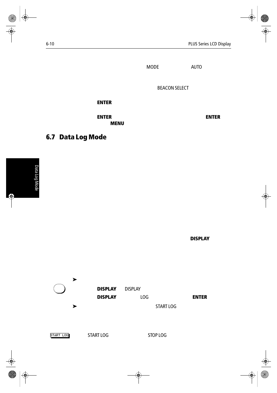 7 data log mode | Raymarine hsb2 PLUS Series User Manual | Page 150 / 246