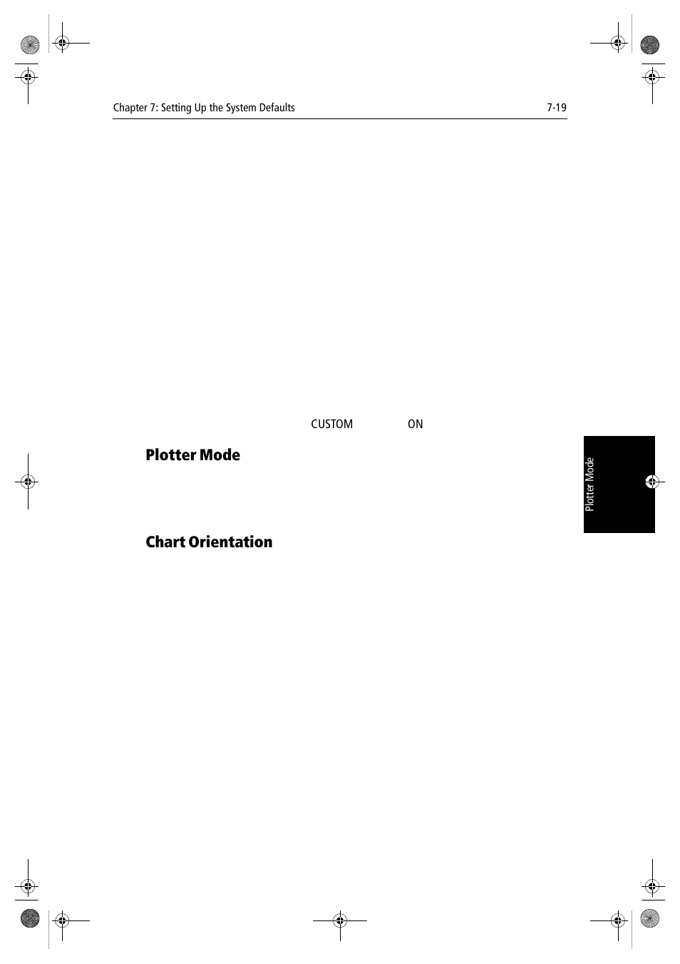 Plotter mode, Chart orientation | Raymarine hsb2 PLUS Series User Manual | Page 171 / 246