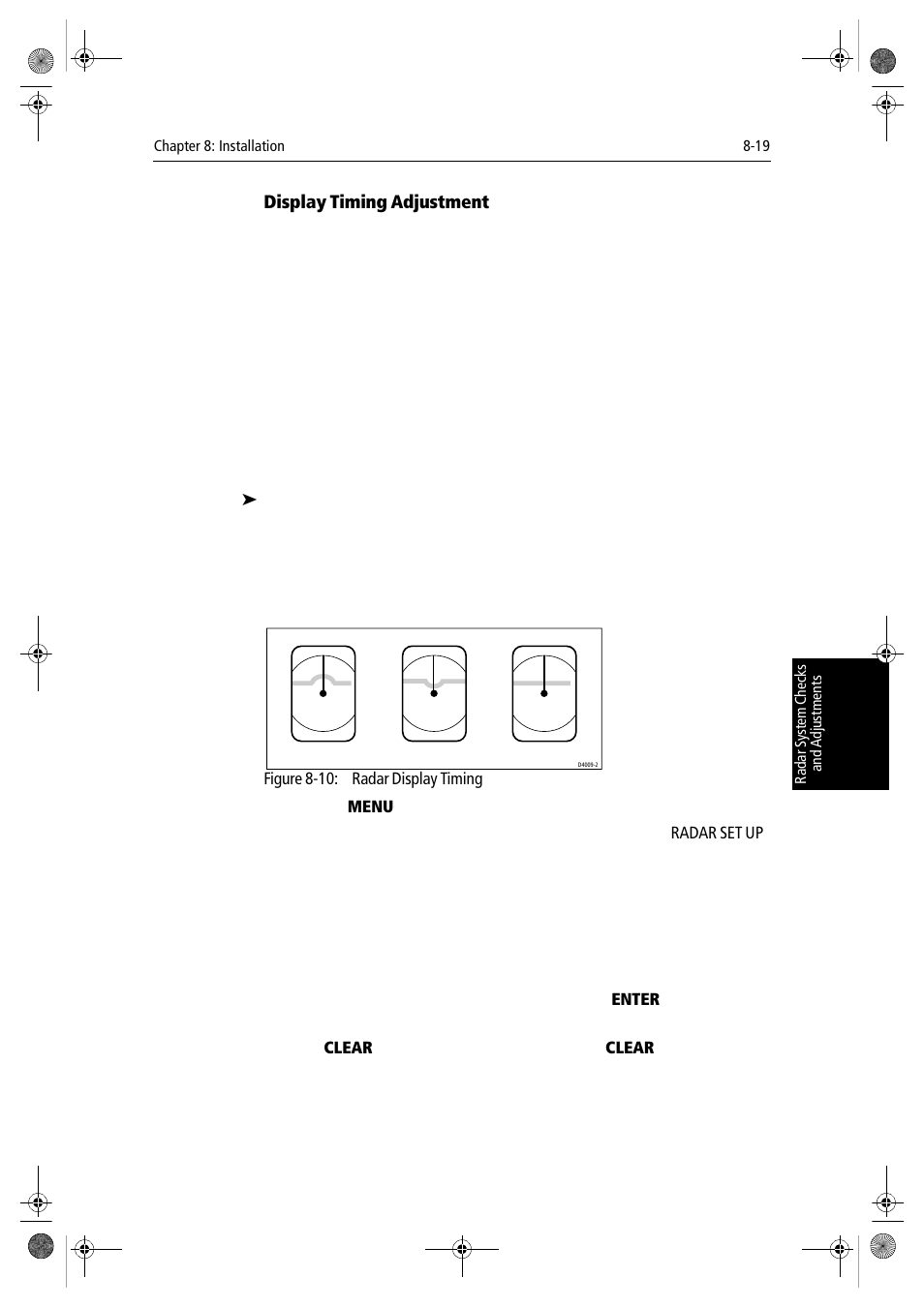 Display timing adjustment | Raymarine hsb2 PLUS Series User Manual | Page 193 / 246