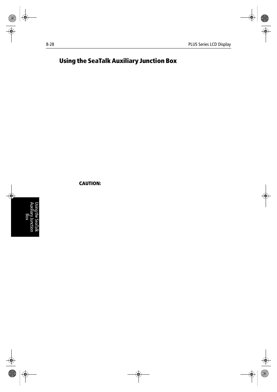 Using the seatalk auxiliary junction box | Raymarine hsb2 PLUS Series User Manual | Page 202 / 246