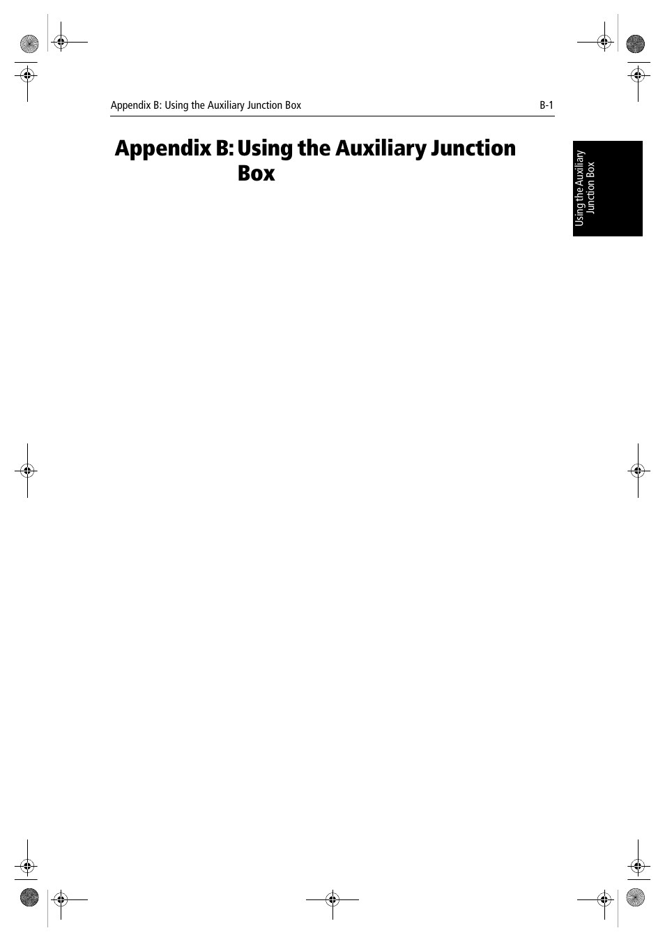 Appendix b: using the auxiliary junction box, Appendix b | Raymarine hsb2 PLUS Series User Manual | Page 217 / 246