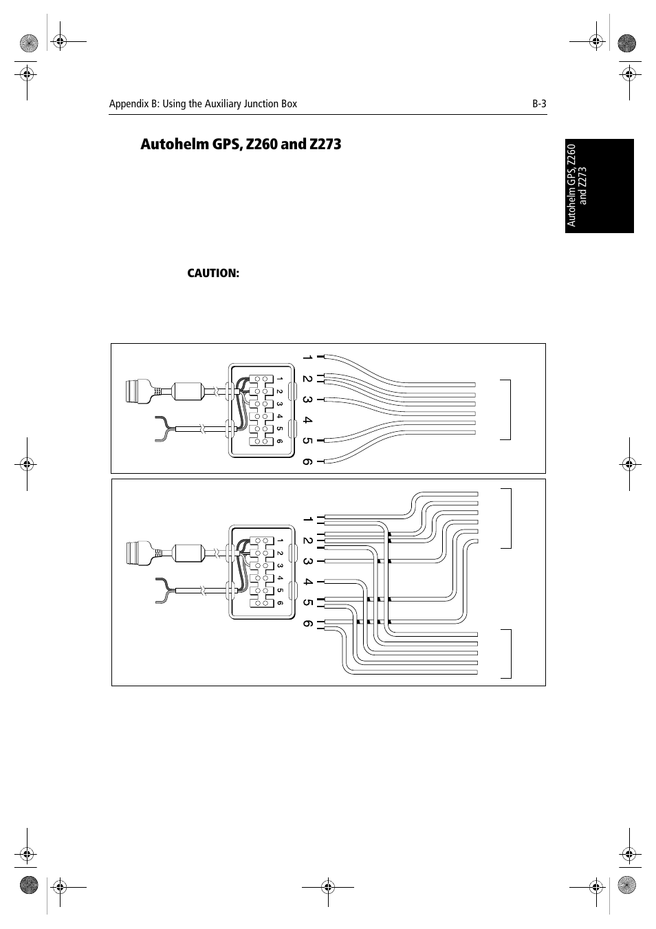 Autohelm gps, z260 and z273 | Raymarine hsb2 PLUS Series User Manual | Page 219 / 246