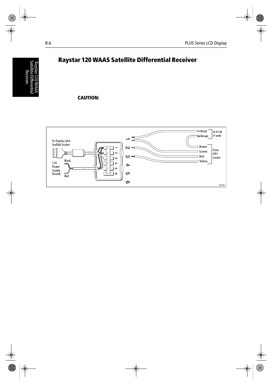 Raystar 120 waas satellite differential receiver | Raymarine hsb2 PLUS Series User Manual | Page 222 / 246