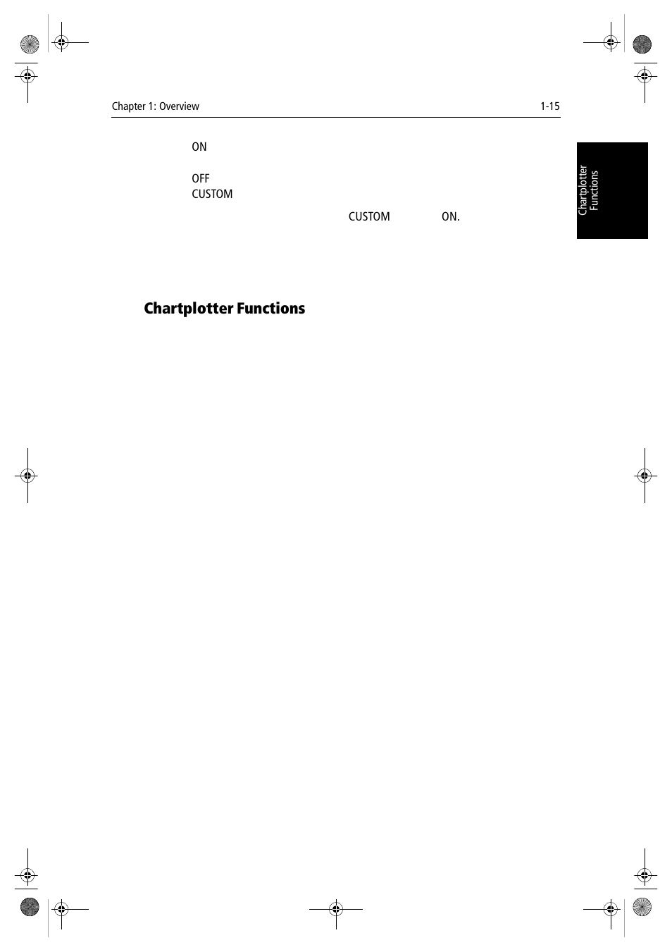 Chartplotter functions | Raymarine hsb2 PLUS Series User Manual | Page 27 / 246
